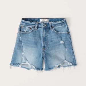 High Waisted Denim Shorts
